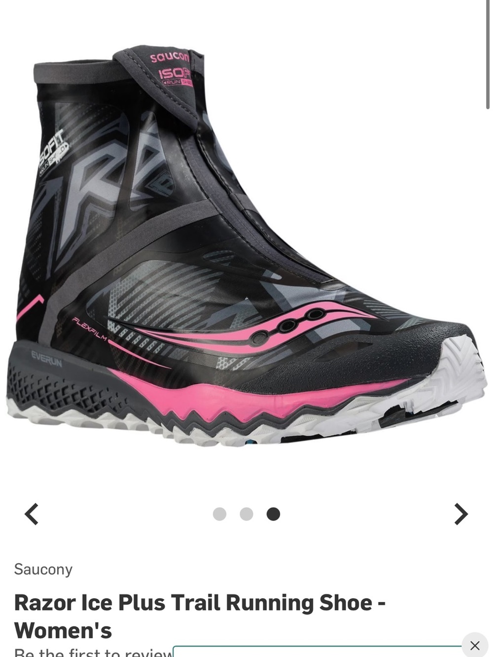 Saucony Razor Ice Plus Trail Running Shoe - Women's Shoes 9.5